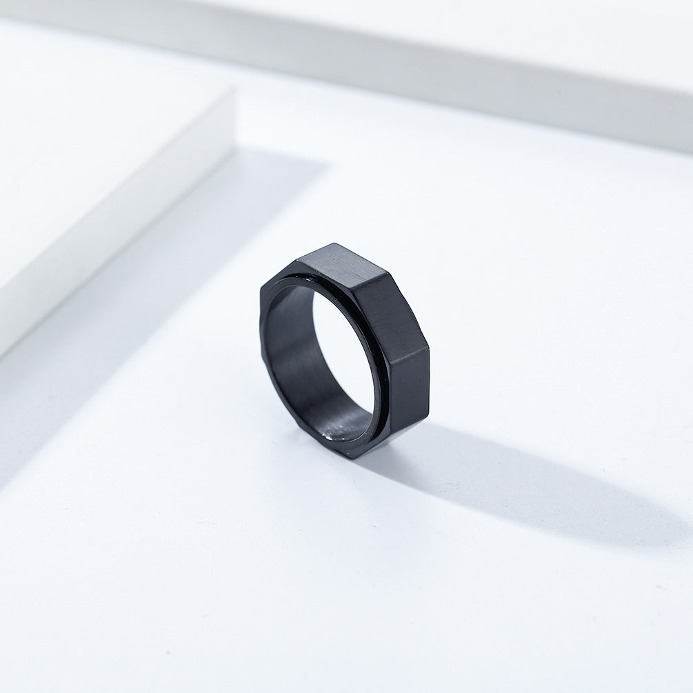 OCTAGON SPINNER BLACK