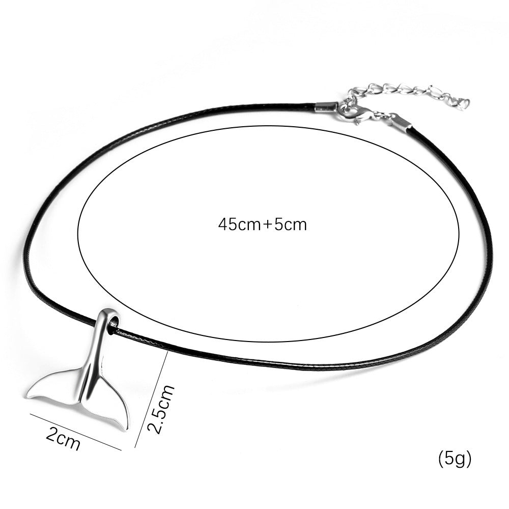 WHALE SILVER NECK