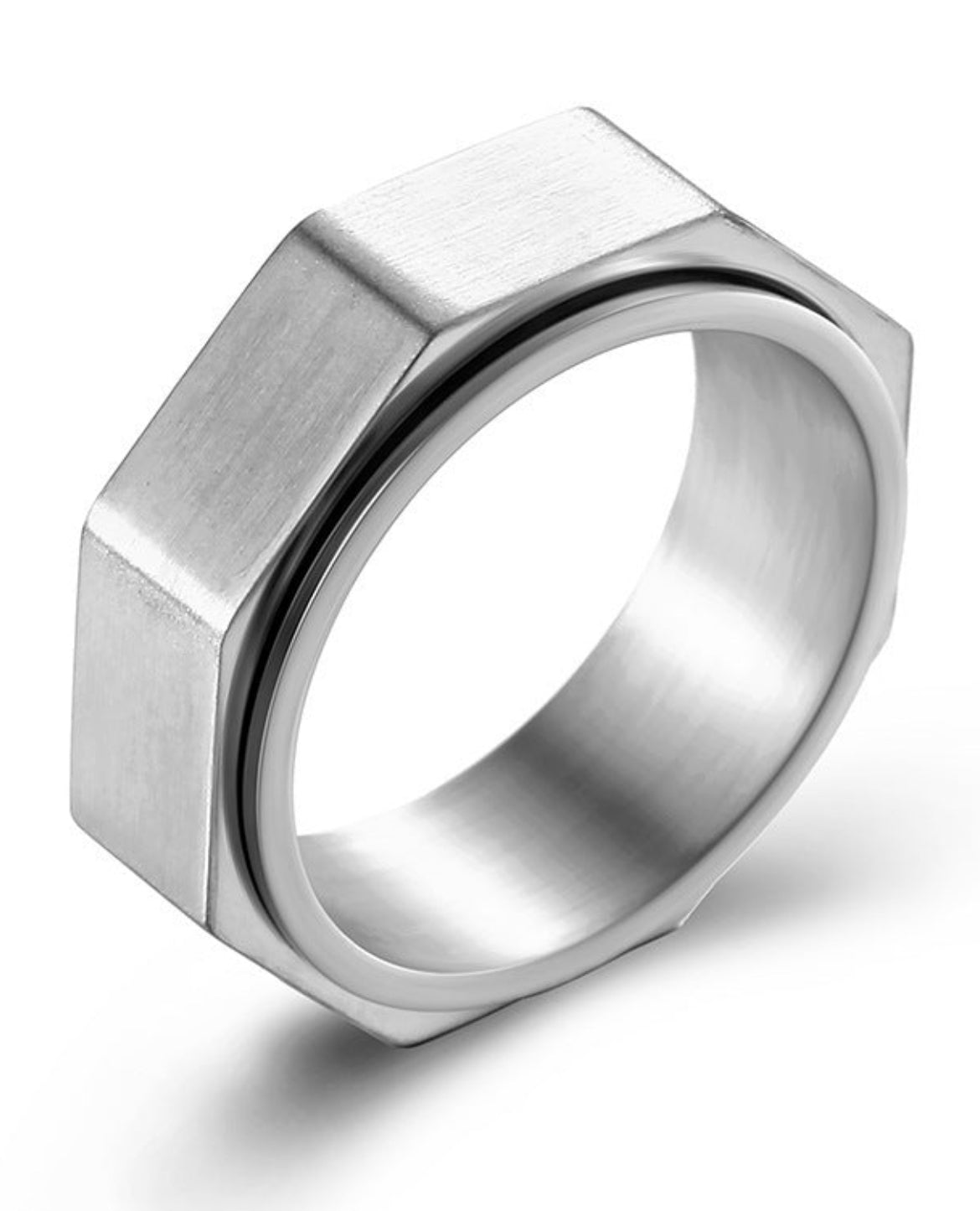 OCTAGON SPINNER SILVER