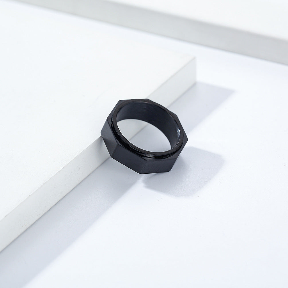 OCTAGON SPINNER BLACK
