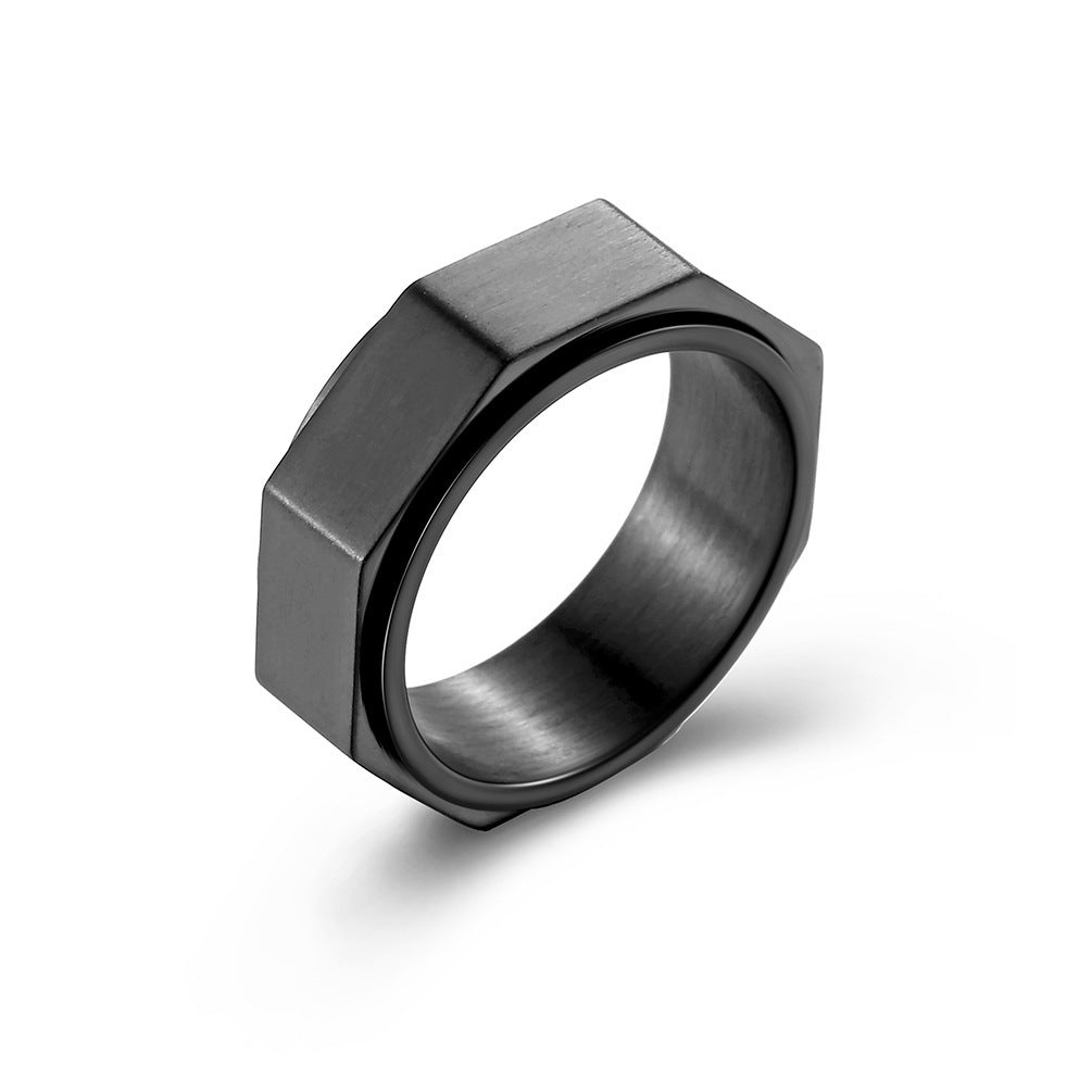 OCTAGON SPINNER BLACK